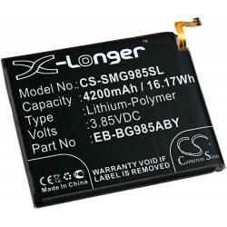 baterie pro Smartphone, mobil Samsung SM-G985F/DS