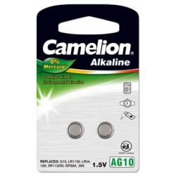 Camelion knoflíkové články LR54 AG10 2ks balení originál