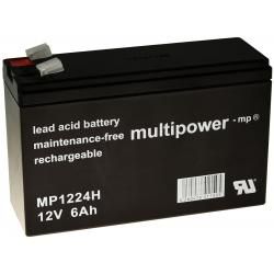 Powery olověná baterie multipower MP1224H Hochstrom-Typ