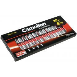 Camelion Baterie tužková LR6 MN1500 AA (28+8 FREE)