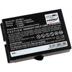Powery Baterie Ikusi 2303692 600mAh NiMH 4,8V - neoriginální