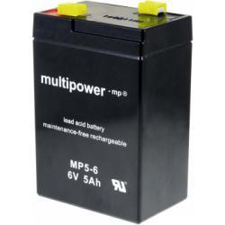 Powery Baterie sekačka 6V 5Ah (nahrazuje 4,5Ah 4Ah) Lead-Acid - neoriginální