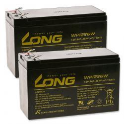 KungLong Blei-Gel-baterie kompatibilní s UPS APC RBC 109 9Ah 12V (nahrazuje také 7,2Ah / 7Ah) origin