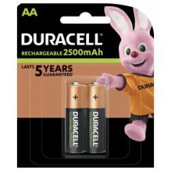 Duracell Nabíjecí baterie MN1500 baterie 2ks v balení - Duralock Recharge Ultra 2500mAh NiMH 1,2V - originální