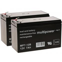 Powery Olověná baterie UPS APC Back-UPS BR1500I - Multipower 7Ah Lead-Acid 12V - neoriginální