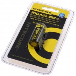 Nitecore Li-Ion Zelle baterie Typ 16340 NL169 950mAh originál