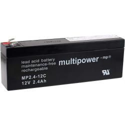 Powery olověná baterie (multipower) MPC2,4-12 nahrazuje MP2,4-12C hluboký cyklus