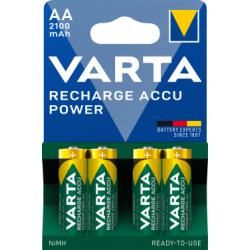 Varta baterie tužková AA HR06 Pre-charged 1,2V 2100mAh 4ks balení originál