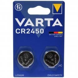 Varta litiový knoflíkový článek CR2450 DL2450 3V 2ks balení originál